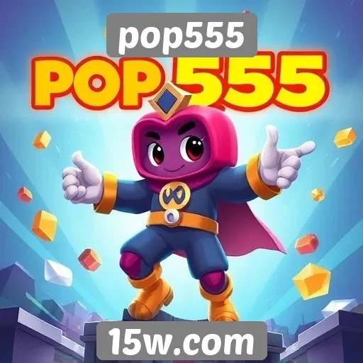 Pop555 oferece ampla variedade de jogos online